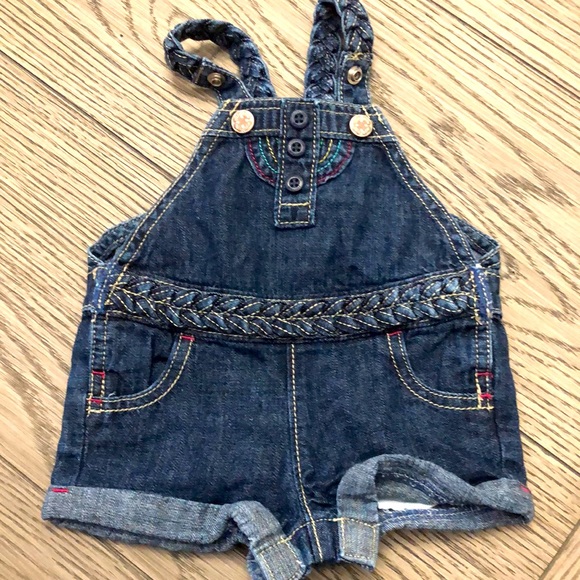 Oshkosh bigosh 3 months girls overall jeans